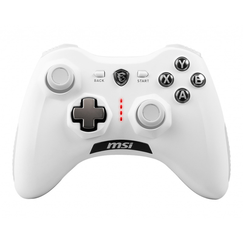 GAME PAD FORCE GC30 V2 WHITE MSI USB/WINDOWS/ANROID 4.1/VIBRACION 8 HORAS DE JUEGO